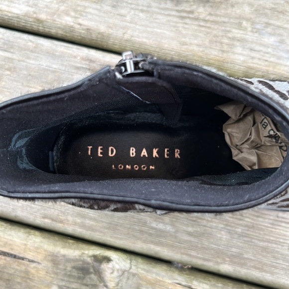 Ted Baker Calf-Hair Alinaa Boots - New Condition - Picture 7 of 12